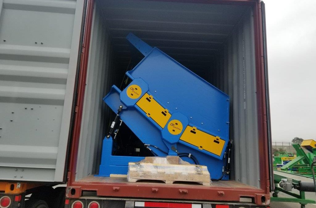 Equipment on route to the UK